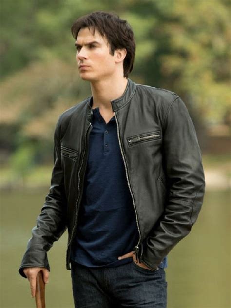 damon salvatore jacket replica|damon salvatore appearance.